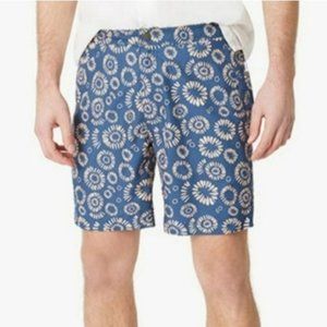 Onia Calder blue Geometric Print Swim Trunks size M